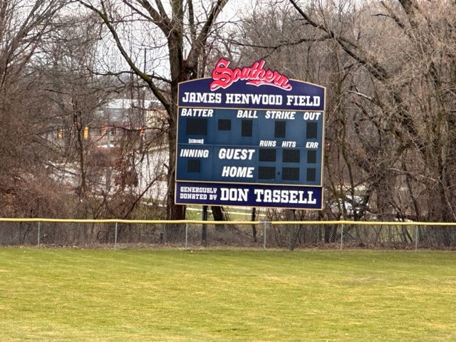 James Henwood Field Score Board